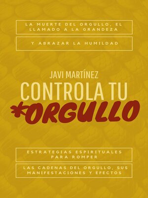 cover image of Controla tu orgullo